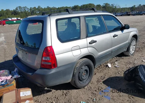 2005 Subaru Forester 2.5X z USA, uszkodzony, nr VIN JF1SG63655H745932